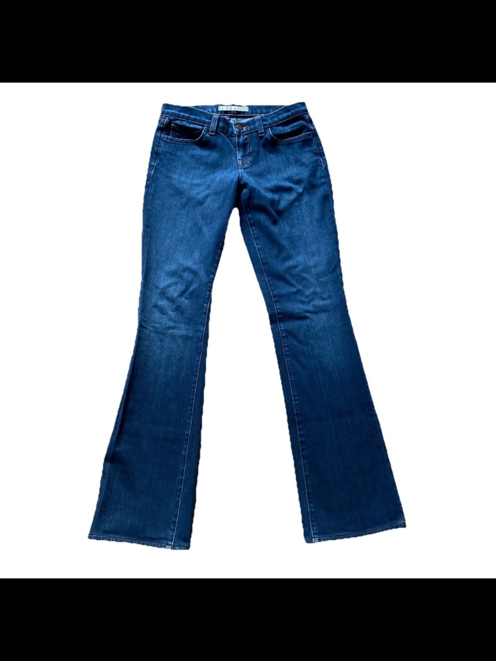 J BRAND Womens Flare Wide Leg Jeans DKV Dark Wash Size 26 EUC